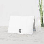 May Flowers Thank You Card Karte (Rückseite)