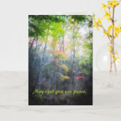 May God Give You Peace, Psalm 34 Karte (Gelbe Blume)