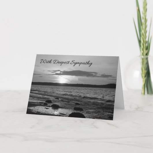 May God heal your heart...Sympathy Karte (Vorderseite)