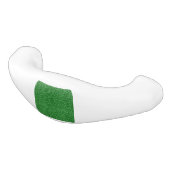 May Green Glitzer Keramik Schubladengriff (Schrägansicht)