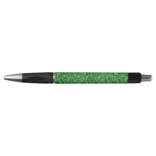 May Green Glitzer Kugelschreiber (Vorderseite)