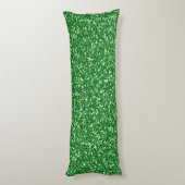 May Green Glitzer Seitenschläferkissen (Rückseite (Vertikal))