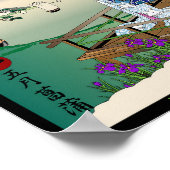 May Irises Poster (Ecke)