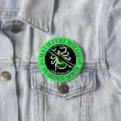 May is Lyme Disease Awareness Month Tick Button (Beispiel)