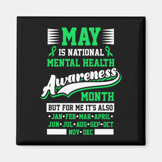 May is national mental health awareness month magnet