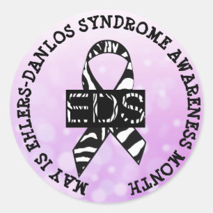 May ist das Ehlers-Danlos-Syndrom Month Stickers