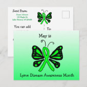 May ist der Monat der Aufklärung über Lyme Postkarte (Vorne/Hinten)