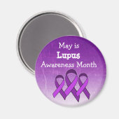 May ist Lupus Awareness Month Magnet (Vorderseite/Rückseite)