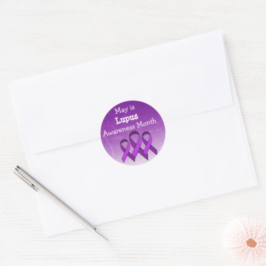 May ist Lupus Awareness Stickers (Umschlag)
