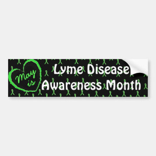 May ist Lyme Disease Awareness Month Bumper Sticke Autoaufkleber