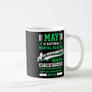 May ist National Mental Health Awareness Montag Po Kaffeetasse