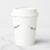 May it all be worship pappbecher (Links)