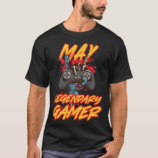 May Legendary Gamer T-Shirt (Vorderseite)