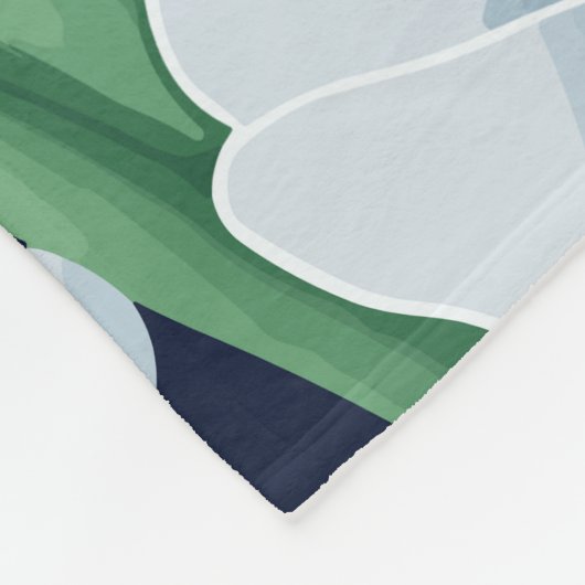 May Lily of the Valley Fleece Blanket (Ecke)