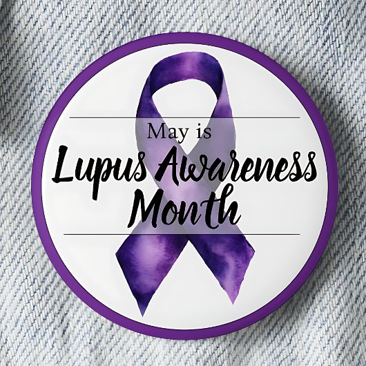 May Lupus Sensibilisierungsmonat Button