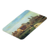 May Morning (Öl auf Leinwand) Magnet (Linke Seite)