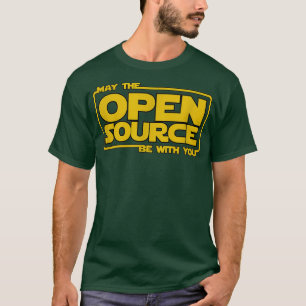 May Open Source Programmierung lustige devops linu T-Shirt