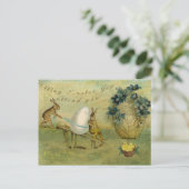 May Osterfreude besucht Sie Feiertagspostkarte (Stehend Vorderseite)