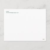 May Osterfreude besucht Sie Feiertagspostkarte (Rückseite)