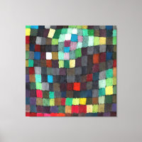 May Picture (1925) Paul Klee Canvas Print
