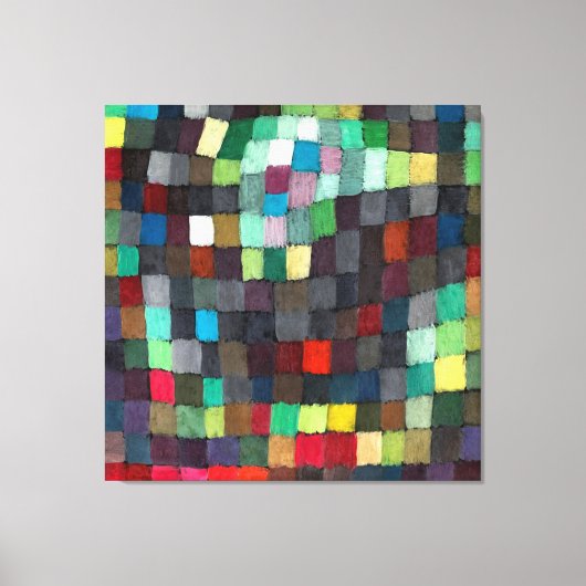 May Picture (1925) Paul Klee Canvas Print Leinwanddruck (Vorderseite)