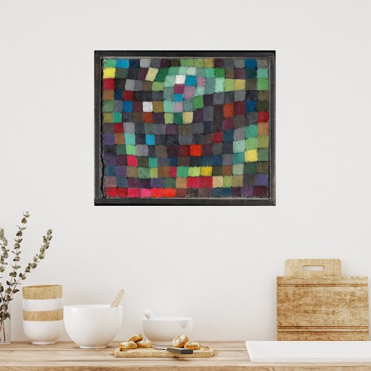 May Picture, von Paul Klee, 1925 Poster (Küche)