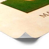 May Pole - Vintage Kunst Poster (Ecke)