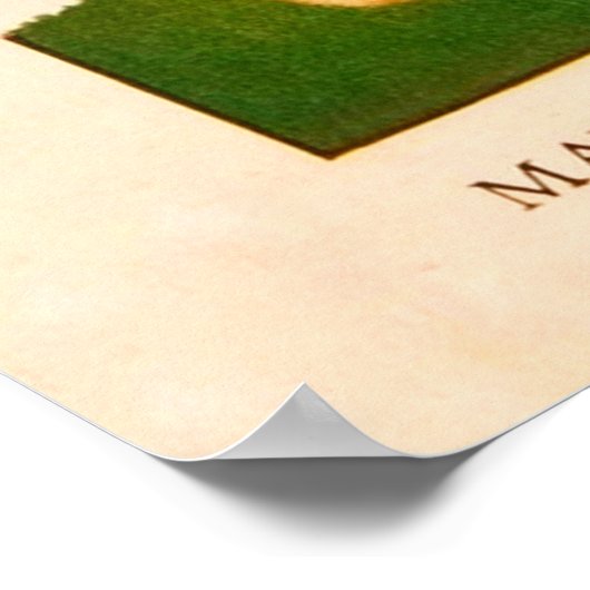 May Pole - Vintage Kunst Poster (Ecke)