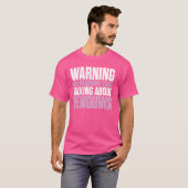 May Randomly beginnt über Pinguine Funny Pe zu spr T-Shirt (Vorne ganz)
