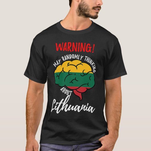May Randomly denkt über Litauen T-Shirt (Vorderseite)