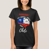 May Randomly Thinking About Chile Chilean Roots T-Shirt (Vorderseite)