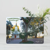 May River Chapel Palmetto Bluffton SC Karte (Stehend Vorderseite)