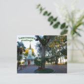 May River Chapel Palmetto Bluffton SC Postkarte (Stehend Vorderseite)