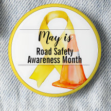 May Road Safety Awareness Montag Ribbon