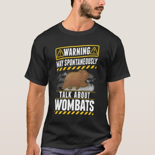 May spontaneously talk about Wombats T-Shirt (Vorderseite)