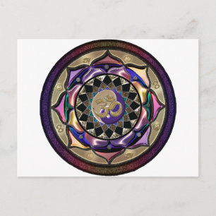 May Surprise Mandala Postkarte