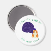 May the Pigloo Muffin Magnet (Vorderseite/Rückseite)