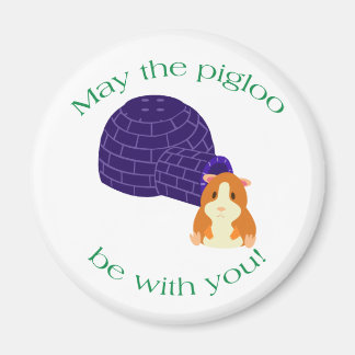 May the Pigloo Muffin Magnet