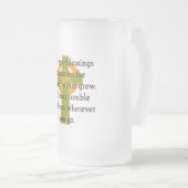 May the segessings outnumber - Irish Quote Mattglas Bierglas (VorderseiteRechts)