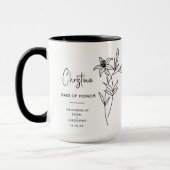 May-Trauzeugin | Lily Birth Blume Tasse (Links)
