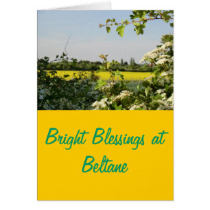 May Tree and Field in Beltane