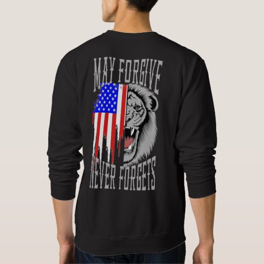 May vergeben Lion Sweatshirt (Rückseite)