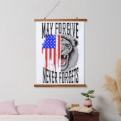 May verzeihen, nie vergessen Lion Wandteppich Mit Holzrahmen (Schlafzimmer)