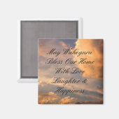 May Waheguru segne unseren Zuhause-Magneten Magnet (Vorderseite/Rückseite)