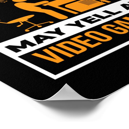 May Yell bei Videospielen Poster (Ecke)