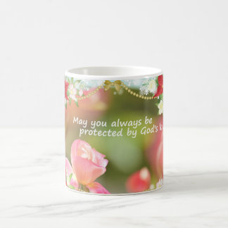 May you always be protected by God's love Kaffeetasse
