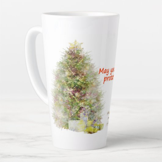 May you always be protected by God's love Milchtasse (Linke Ecke)
