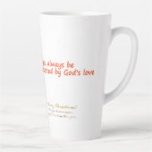 May you always be protected by God's love Milchtasse (Rechts)
