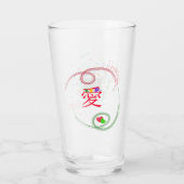 May you be healed by the love that surrounds you f glas (Rückseite)