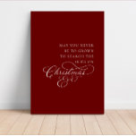 May You Never Be Too Grown For Christmas Eve Künstlicher Leinwanddruck<br><div class="desc">Jeden Tag fügen wir neue Designs hinzu!</div>